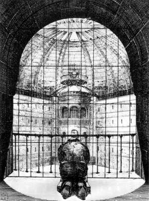 Figura 1. El panóptico de Bentham