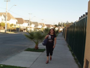 Laura 1 Figura 6. Laura comienza su jornada de viajes (fotografía de la autora).