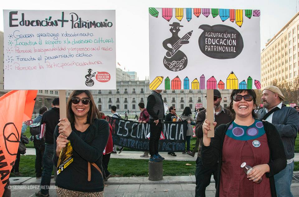 Marcha por el patrimonio - Sergio López Retamal