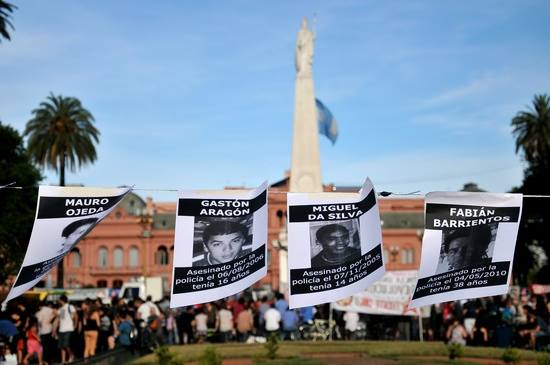 Fig. 1: Crecen las denuncias por gatillo fácil a lo largo del país. Fuente: CORREPI.