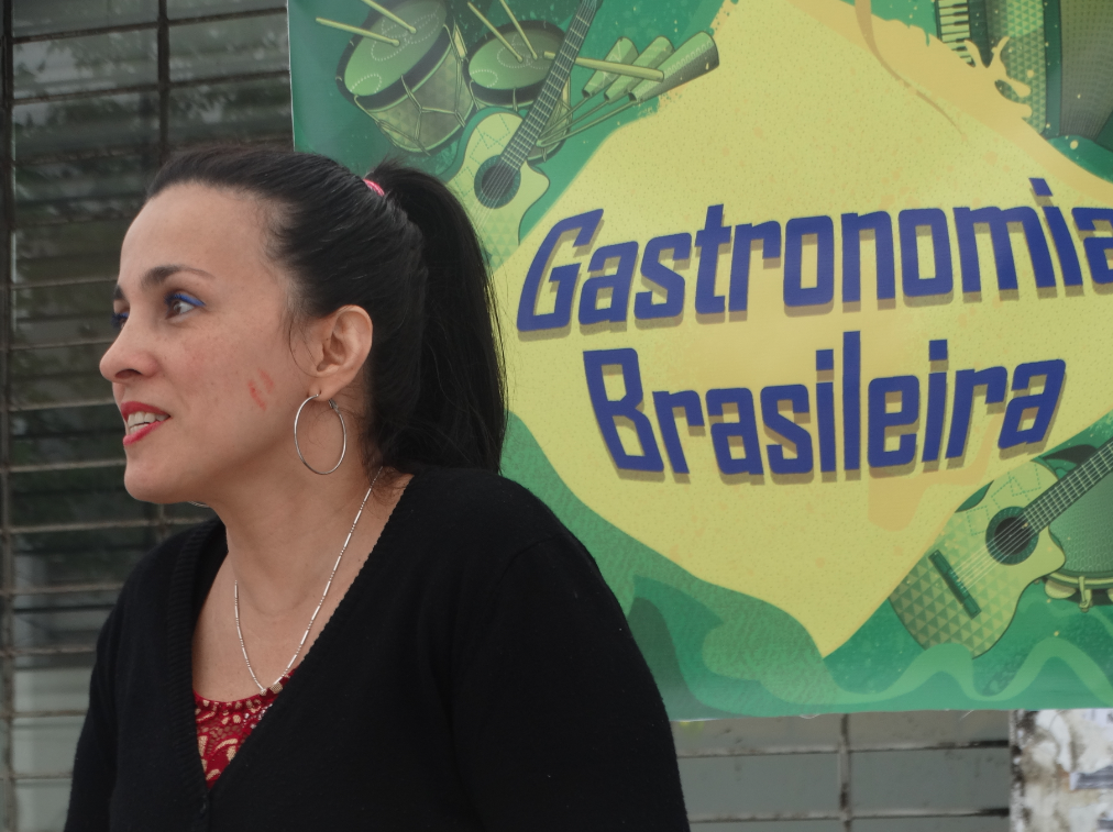 Comida brasileña en las calles de Talca. Fuente: Stefano Micheletti.
