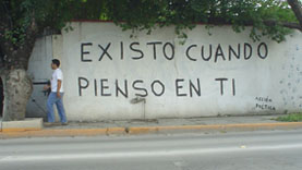 Existo cuando pienso en tii