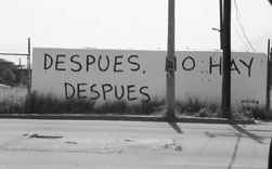 Despues, no hay despues